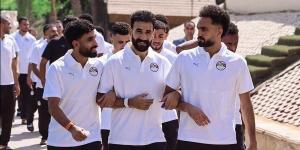 جولة للاعبي منتخب مصر في فندق الإقامة قبل لقاء أنجولا الليلة