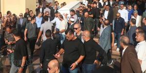 قيادات القضاء والشخصيات العامة في وداع المستشار أحمد الزند (فيديو وصور)